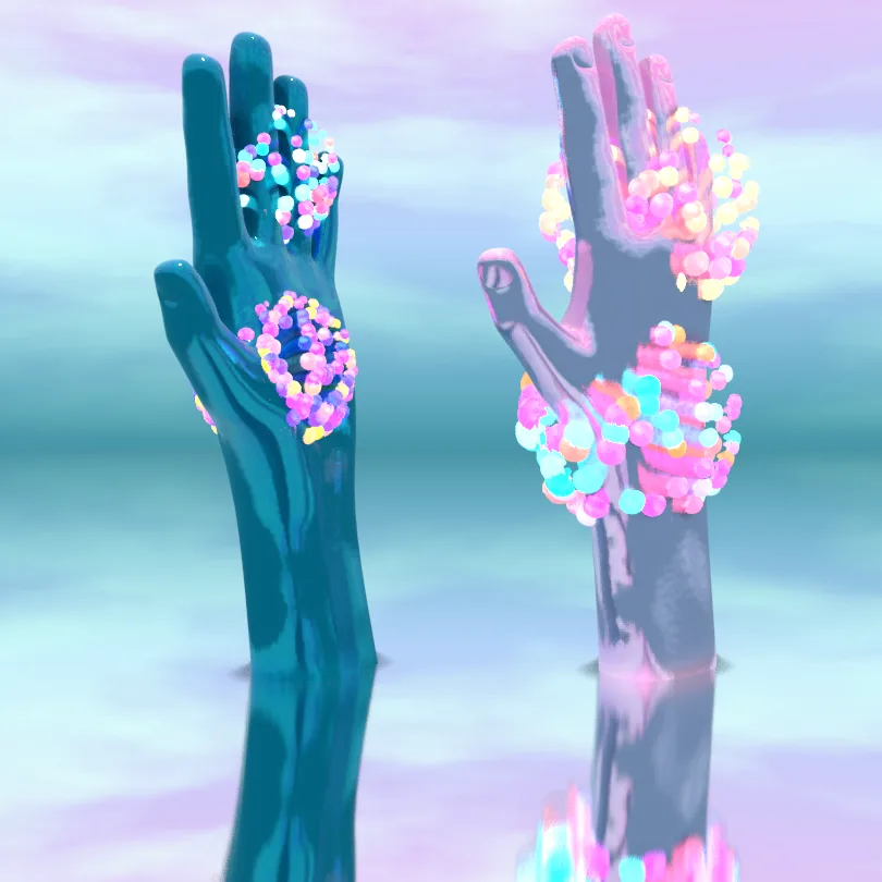 Metallic Hands