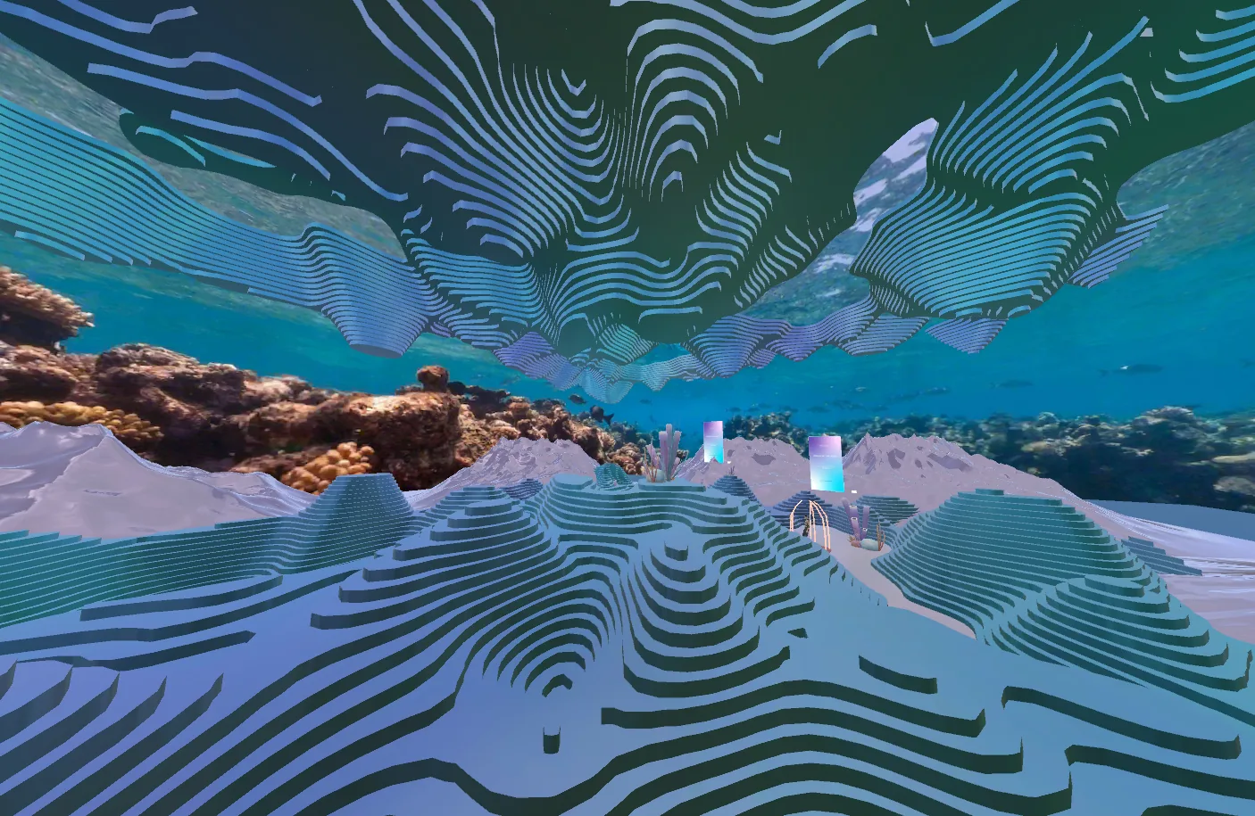Atlantis Empire Fashion XR — underwater virtual environment
