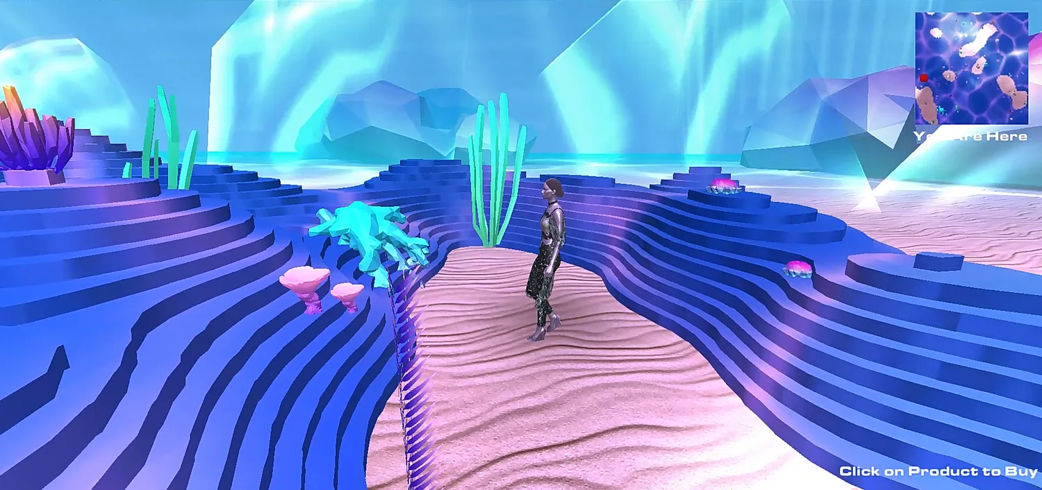 Atlantis Empire — fashion showcase in the metaverse